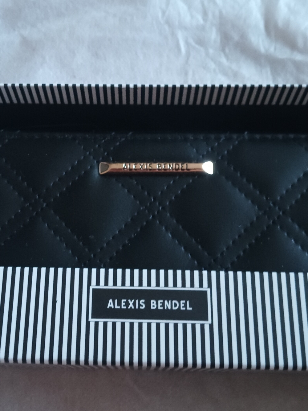 ALEXIS BENDEL QUILTED WALLET